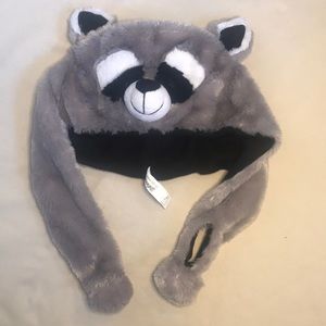 Raccoon Beanie Hat